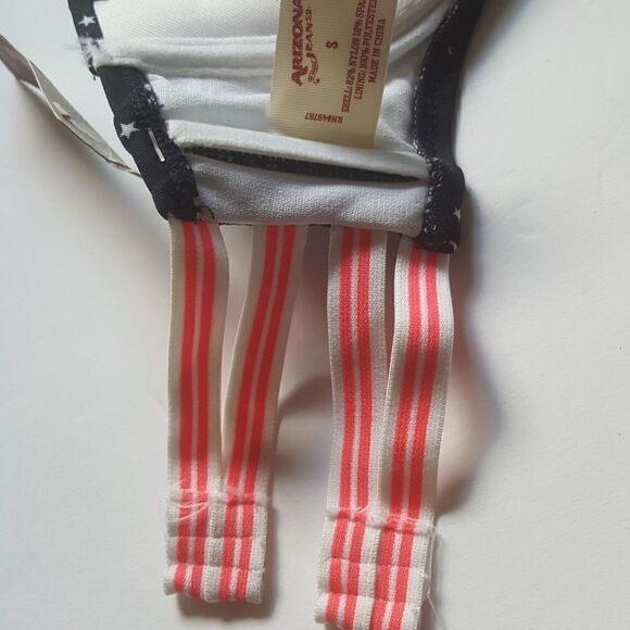 ARIZONA Swimsuit Bikini Top Strapless Stars Underwire New Womens Size Small - Picture 4 of 6